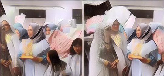 Heboh Rombongan Pengantin Ini Bawa Seserahan Emas Kuning, Netizen Langsung Salfok