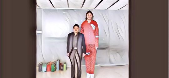 Viral, Seorang Remaja 14 Tahun di China Yang Tingginya Lebih Dari 2 Meter