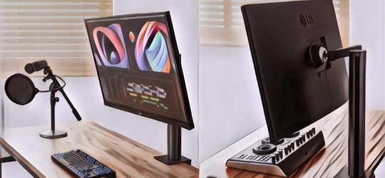 Lini Monitor LG Tahun Depan, Layar 4K 32 Inci dengan Dudukan Hemat Tempat