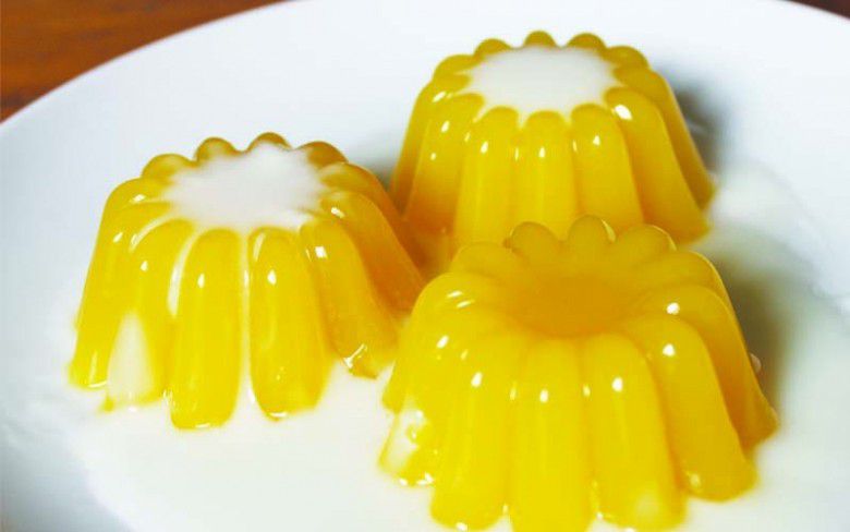 Agar agar labu kuning