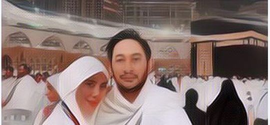 Adem Ayem! Momen Syahnaz dan Jeje Umrah Bareng di Tanah Suci