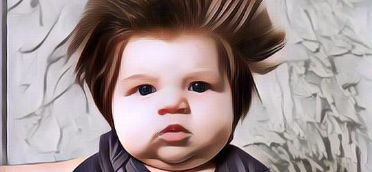 Dua Faktor yang Bikin Rambut Bayi Lebat Saat Lahir, Baca Sampai Selesai  ya Moms