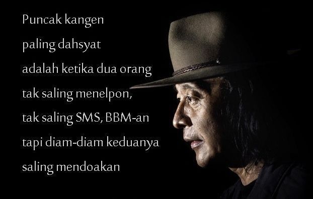Merasa kangen? Doakan doski aja.
