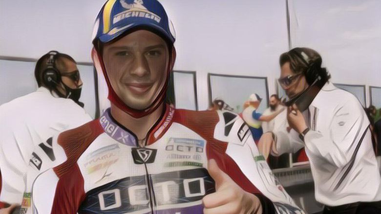 Kocak! Pembalap Alessandro Zaccone Ketahuan Makan Nasi Putih dengan Lauk Nasi Goreng