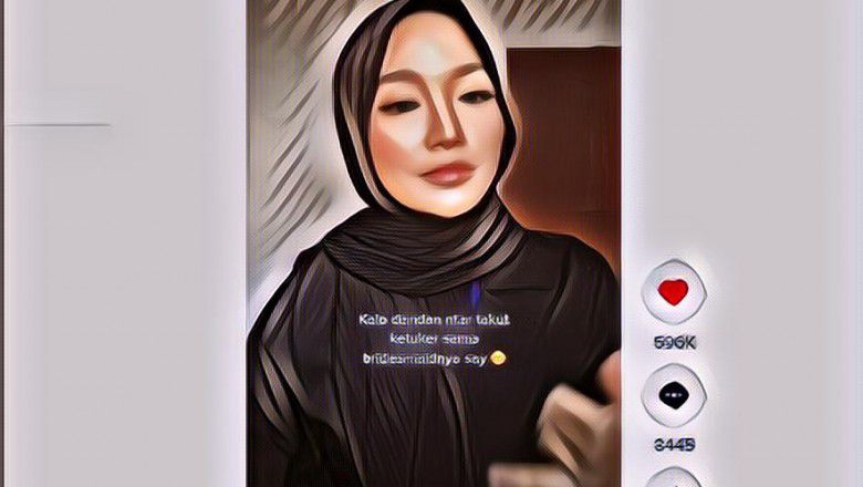 Dikritik Netizen Tak Pernah Dandan, MUA Ini Seketika Terlihat Pangling Saat Merias Wajahnya Sendiri