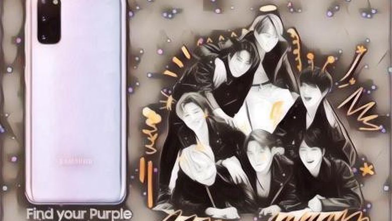 Samsung Gandeng BTS Buat Promo Edisi Khusus Galaxy S20+ dan Earbud Baru