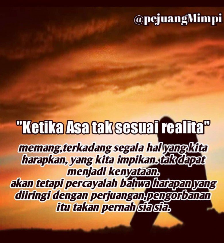 Tetap semangat untuk menggapai apa yang kamu inginkan, gaes.