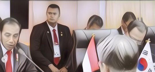 Paspampres Bertubuh Kekar Ini Bukan Orang Sembarangan, Pantas Saja Presiden Aman di Dekatnya