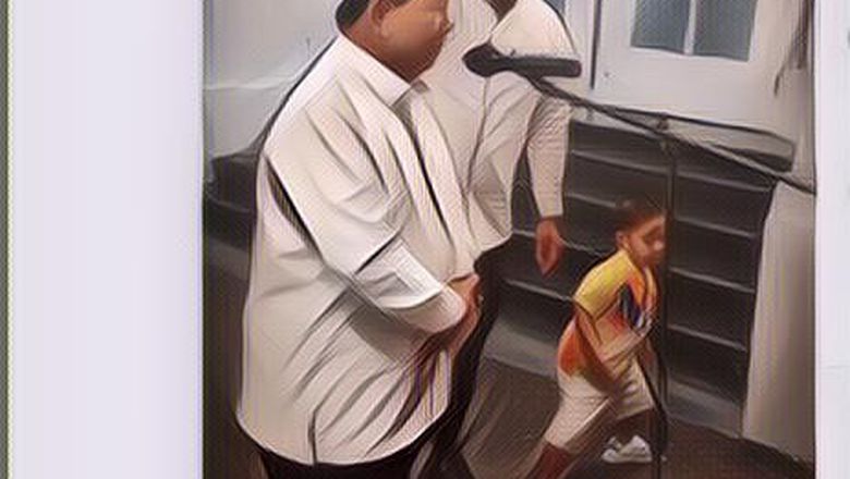 VIRAL Panembahan Al Nahyan Cucu Jokowi Joget di Sebelah Prabowo Subianto