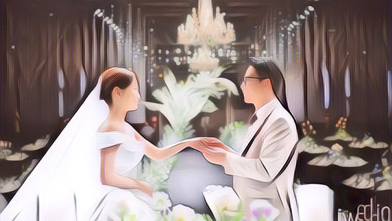 Potret Bahagia Pasangan Komedian Kim Ji Min dan Kim Joon Ho di Hari Pernikahan Mereka