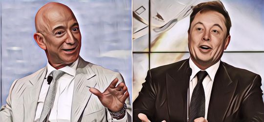 Kekayaan Elon Musk dan Jeff Bezos, Dua Sosok CEO Terkaya 2021 Menurut Forbes