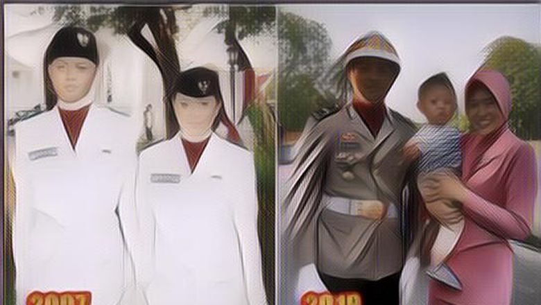 Suami Istri Polisi Ini Sama-sama Pernah Jadi Anggota Paskibraka di Istana Negara, Begini Kisahnya