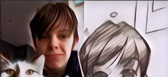 Ilustrator Membuat Karikatur dari Foto Di Medsos, Hasilnya Gemesin dan Lucu