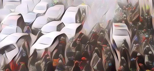 Aturan Tak Tertulis Bernama Hukum Rimba Jalan Raya