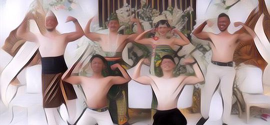 Viral Keluarga Trainer Gym Adakan Acara Nikahan, Langsung Pamer Otot ke Para Tamu