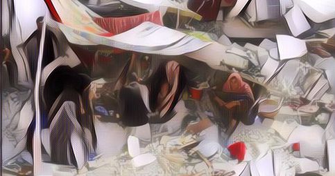 Tak Hanya Kelaparan Warga Gaza Juga Terancam Wabah Akibat Sampah Perang yang Berserakan