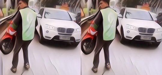 Polisi Tangkap Ojol karena Ancam Pengendara di Jalan Menggunakan Senjata Tajam