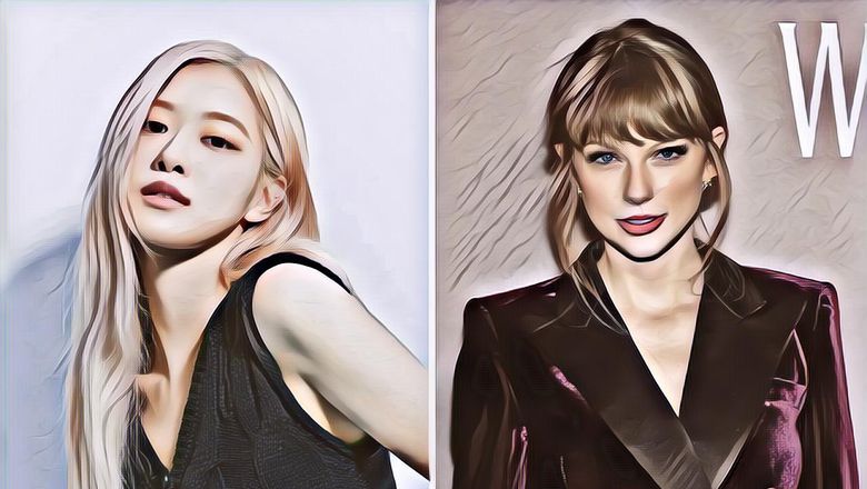 Rose BLACKPINK Tertangkap Kamera Keluar dari Studio Rekaman Bersama Taylor Swift, Kolaborasi Nih?