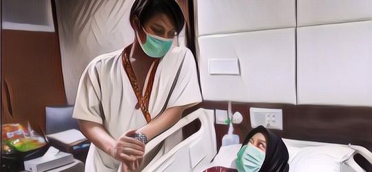 Ini Momen Mesra yang Dilakukan Rizky Billar Saat Jenguk Lesti di Rumah Sakit