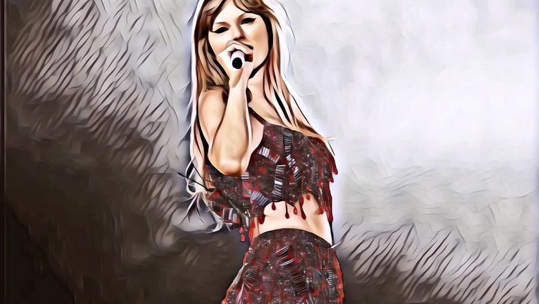 Dapat Buket Bunga dari Band U2, Taylor Swift Pamer ke Penggemar di Dublin