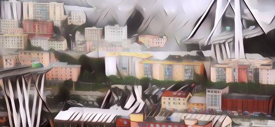 Ngeri! Jembatan Layang di Italia Ambruk saat Hujan Deras