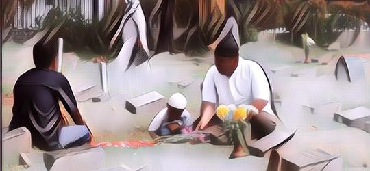 Anak Kecil Ini Ngaku Lihat Kakeknya yang Sudah Meninggal Saat Ziarah Makam