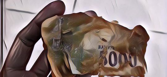 Viral Ada Pria Temukan Uang 5 Ribuan di Adonan Gorengan