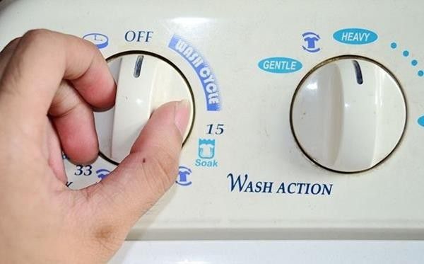 2. Cuci dengan Putaran Kuat