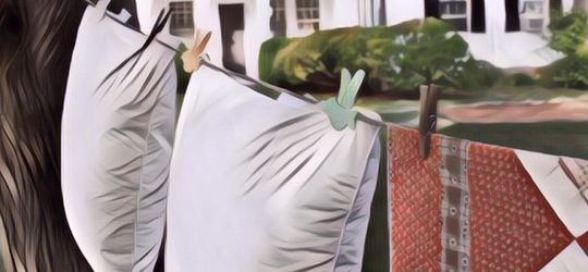 Bikin Ngakak! Anak Kos Ini Jemur Kasur di Genteng, Ujung-ujungnya Mendarat di Tempat Tak Terduga