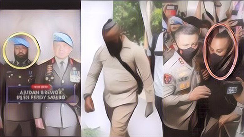 TERKUAK! Ini Dia Sosok Ajudan Ferdy Sambo, Polisi yang Brewokan dan Bertato