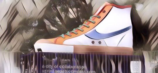 Oh, Jadi Ini Makna Tugu Sepatu Compass Yang Jadi Korban Vandalisme di Jakarta