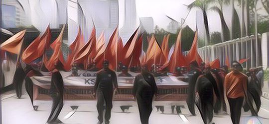 Viral Seorang Emak-Emak Menolong Bocah yang Ditangkap dan Dipukuli Polisi Pasca Demo