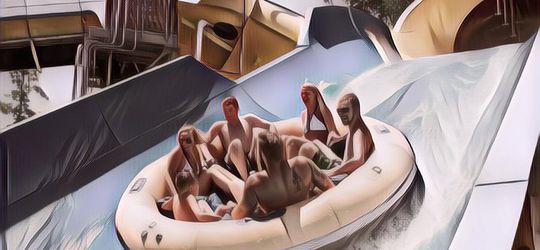 AS Bikin Wahana Roller Coaster Air Pertama di Dunia Nih, Asik Pasti ...