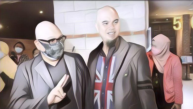 Ahmad Dhani Terlihat Akrab dengan Irwan Mussry, Apa yang Mereka Bicarakan?