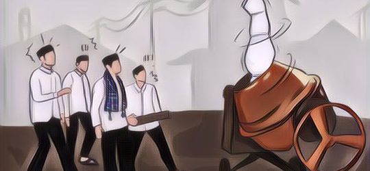 Viral dan Bak Film Azab, Tenda Terbang di Prosesi Pemakaman