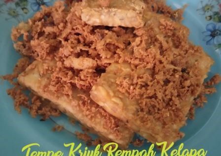 Tempe Kriuk Rempah Kelapa