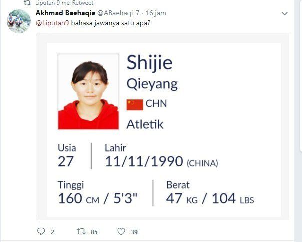 Siji(bahasa jawanya Satu)