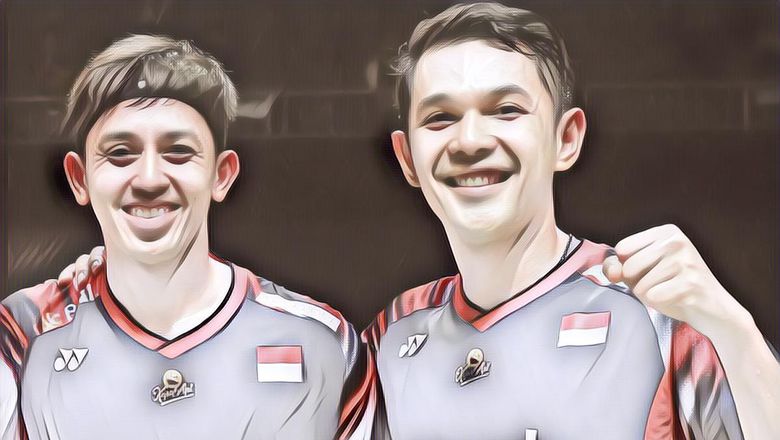 Kalahkan Pasangan Tuan Rumah Fajar/Rian Juara Badminton Kumamoto Master 2024