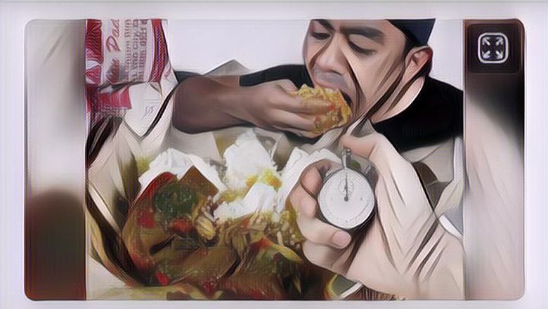 Meski Kondisi Lagi Amsyong, Yuk Ketawa Sejenak dengan Lihat 7 Meme Kocak Aturan Makan di Warung 20 Menit Ini!