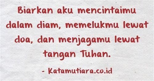 Kata-kata romantis buat orang yang lagi jatuh cinta.