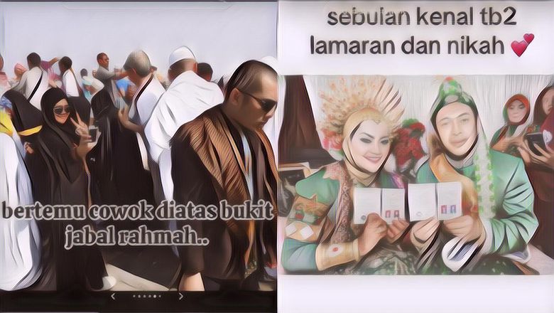Viral Wanita Bertemu Jodohnya di Jabal Rahmah, Tempat Adam dan Hawa Bertemu Pertama Kali