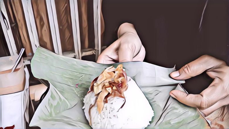 Bungkus Makanan Gak Melulu Daun Pisang, Bisa Pakai Ini~