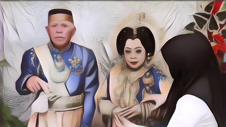 Viral Ada Pasangan Baru Bertemu dan Menikah di Usia 50 Tahun