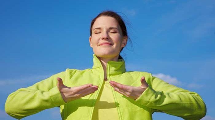 1. Tarik napas yang dalam dan lambat