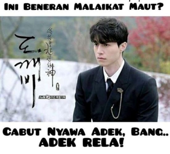 8. Auto mati berjamaah ini sih kalau malaikat pencabut nyawa bentukannya kayak gini.