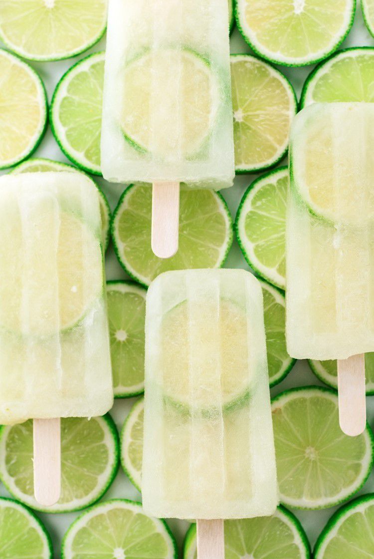 3. Lime Ginger Popsicle