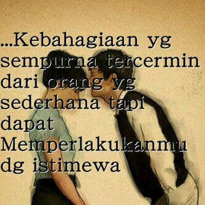 Mengenai kebahagiaan sempurna yang terkadang hanya jadi bayangan saja~