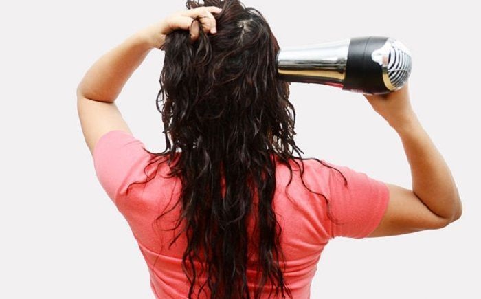 3. Tunggu Rambut Kering