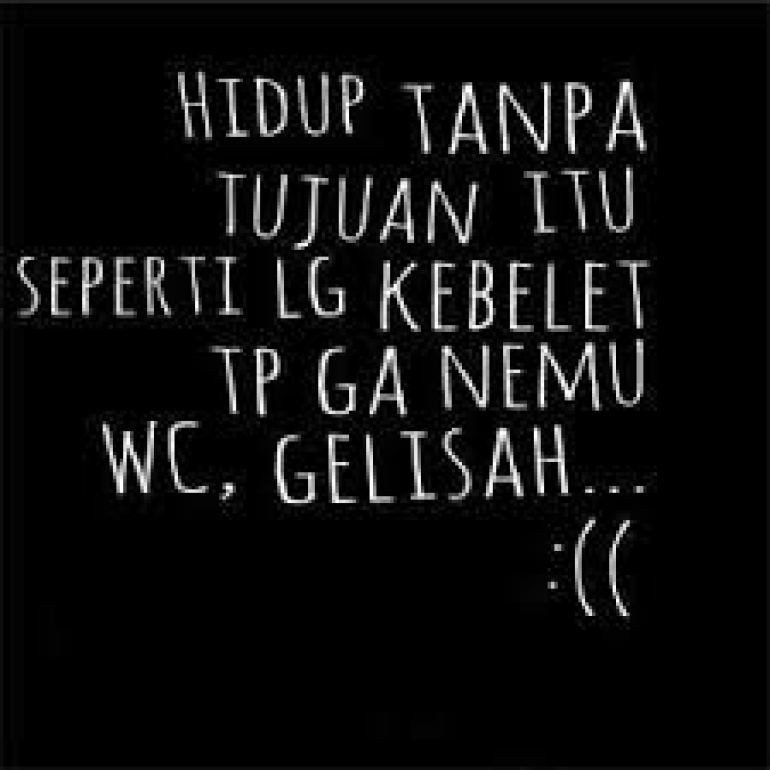 Muasal gelisah adalah kebelet, ternyata...