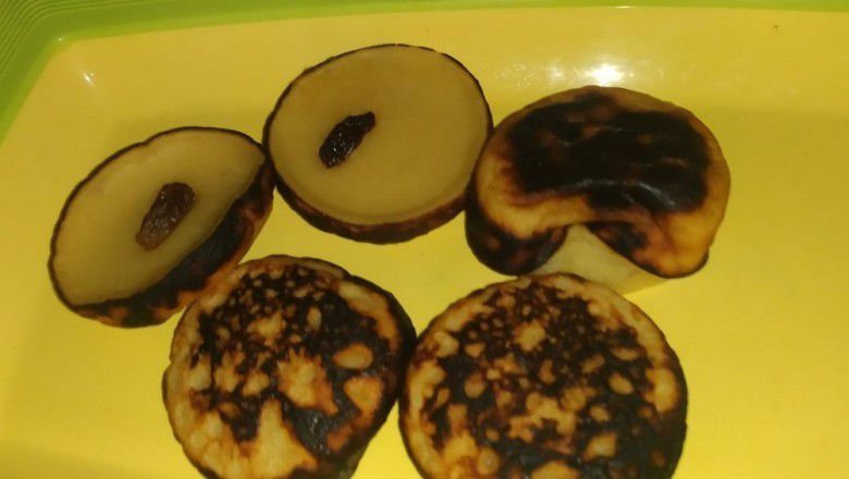 3. Ya walaupun bentuknya kurang menarik tapi semoga masih bisa dimakan lah ya...